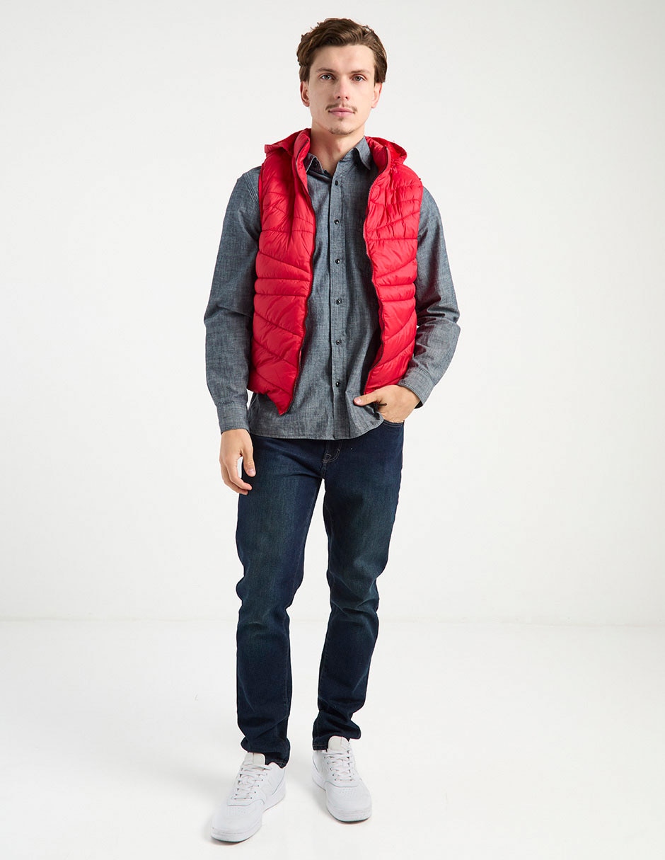 CHALECO BHI250502 FUROR, M, ROJO