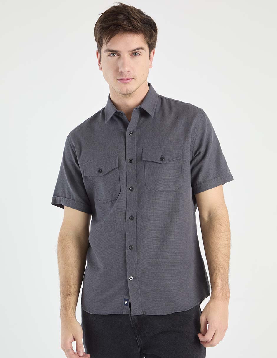Camisa casual manga corta para hombre Camisa casual manga corta para hombre