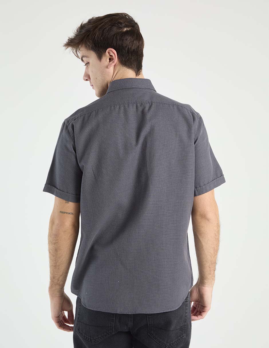 Camisa casual manga corta para hombre 2