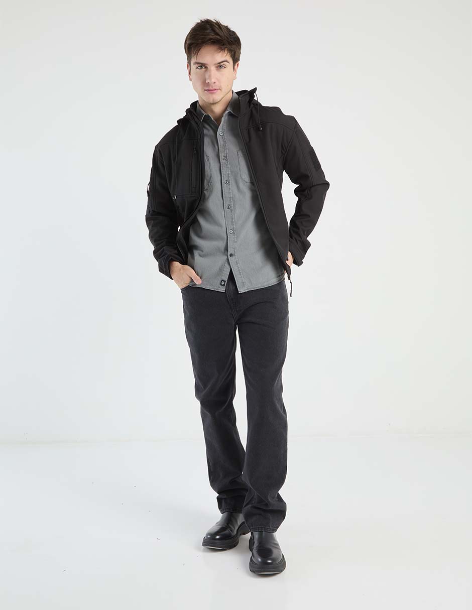 Camisa casual manga corta para hombre 3