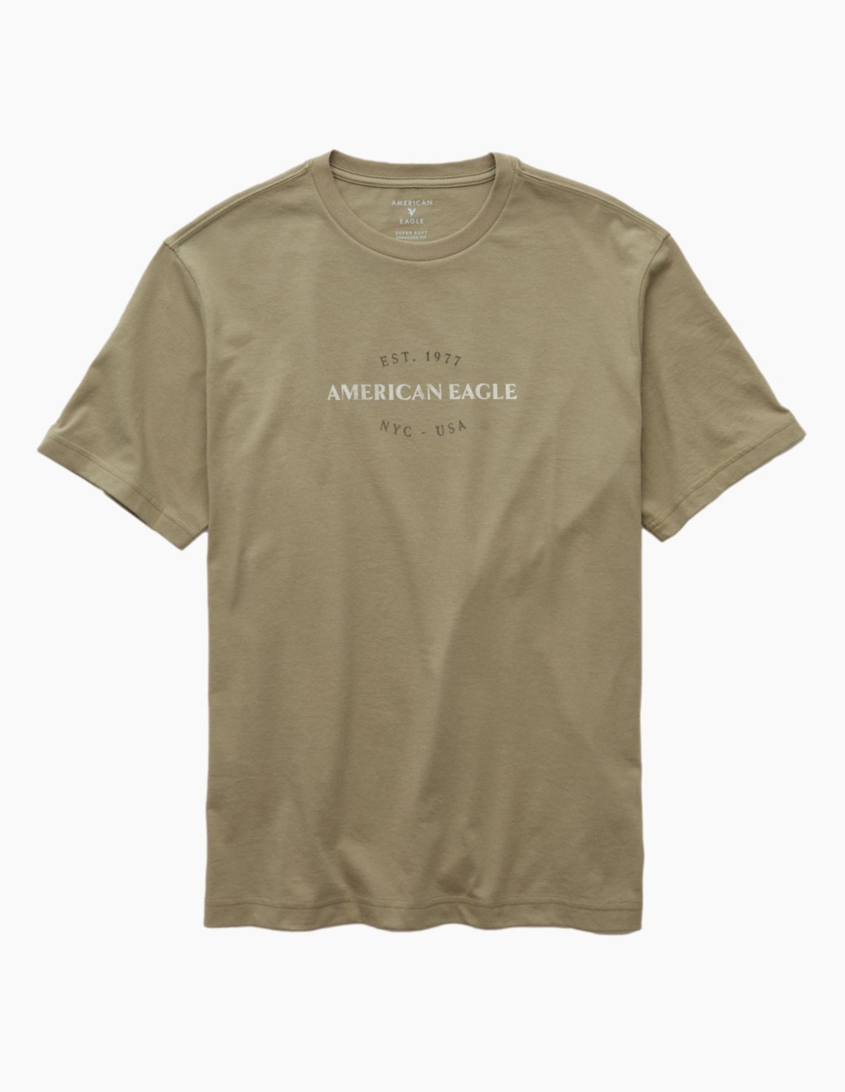 Playera America Eagle Tees AE cuello redondo para hombre 2