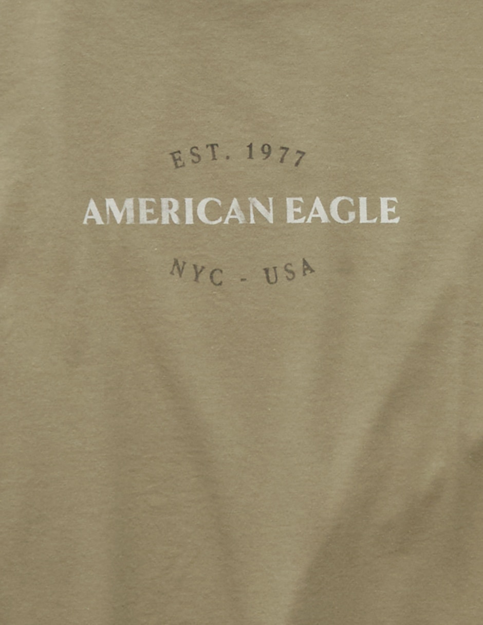 Playera America Eagle Tees AE cuello redondo para hombre 3