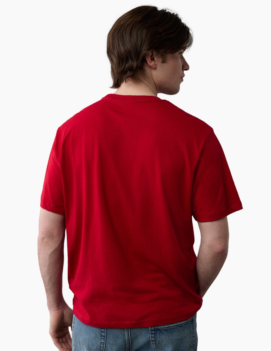 Playera cuello redondo para hombre 4