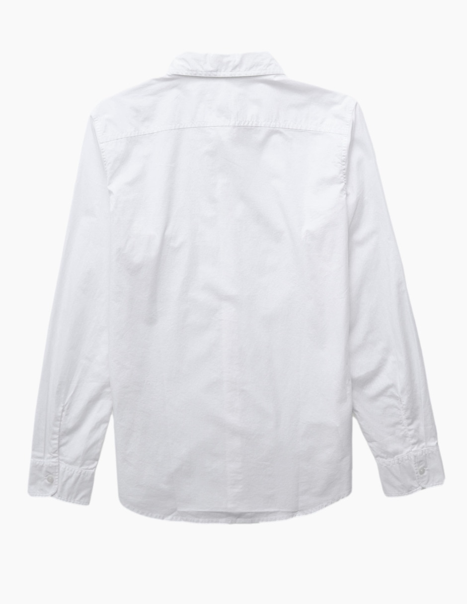 Camisa casual de algodón manga larga para hombre 3