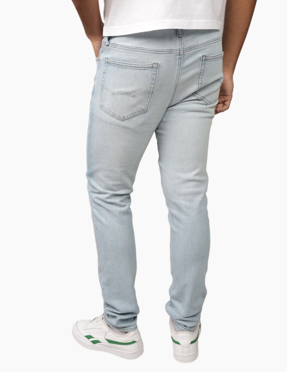Jeans Skinny deslavado para hombre 1