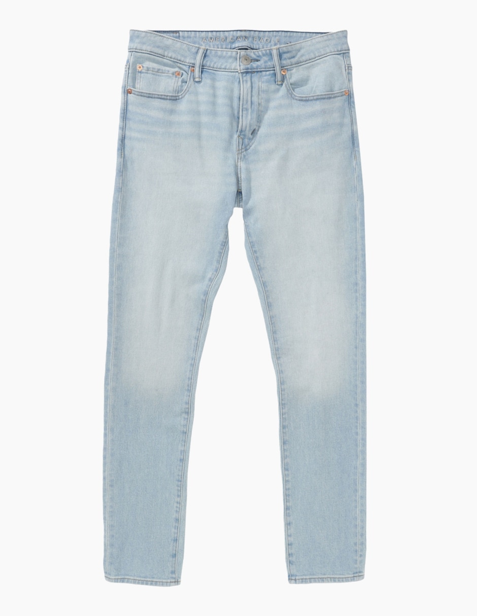 Jeans Skinny deslavado para hombre 2