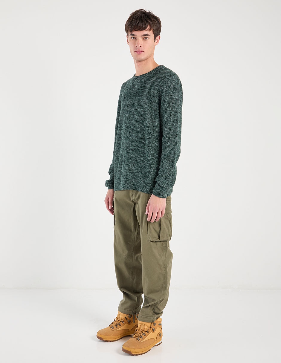 Pantalón cargo regular de algodón para hombre 3