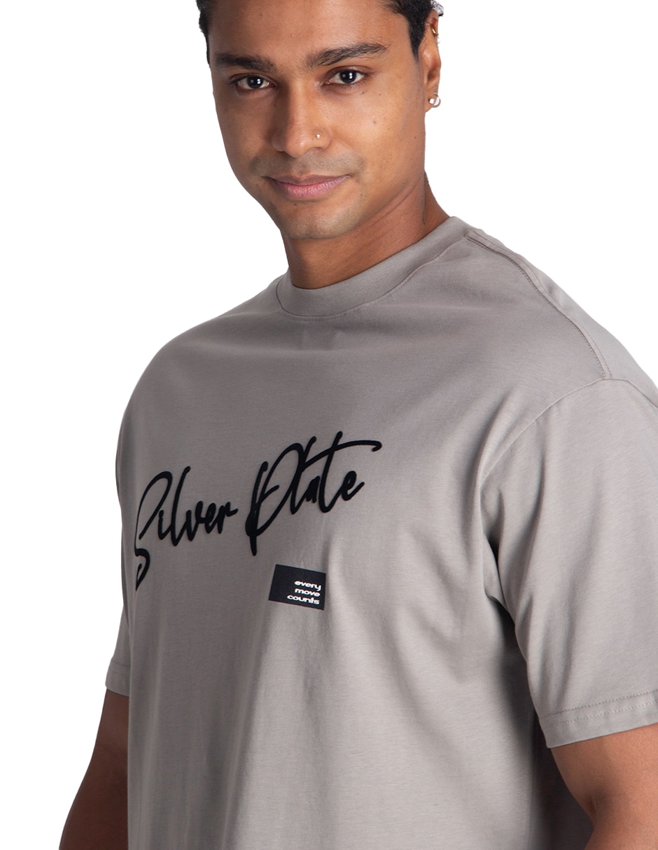 Playera cuello redondo para hombre 4