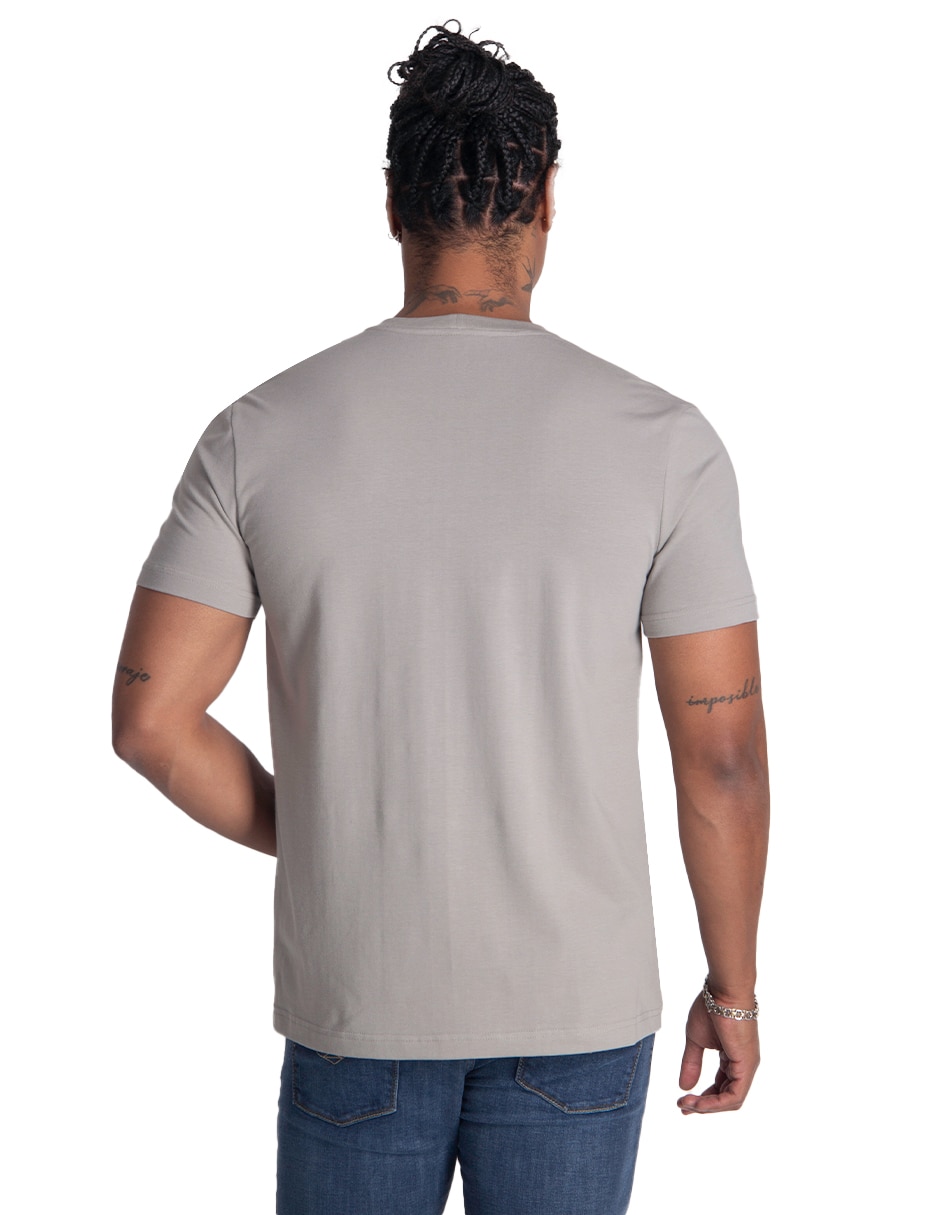 Playera cuello redondo para hombre 2