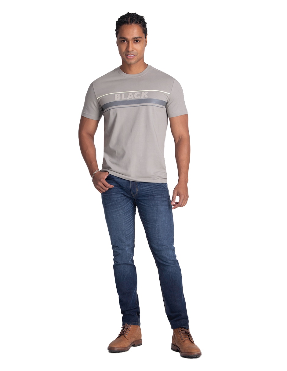 Playera cuello redondo para hombre 3