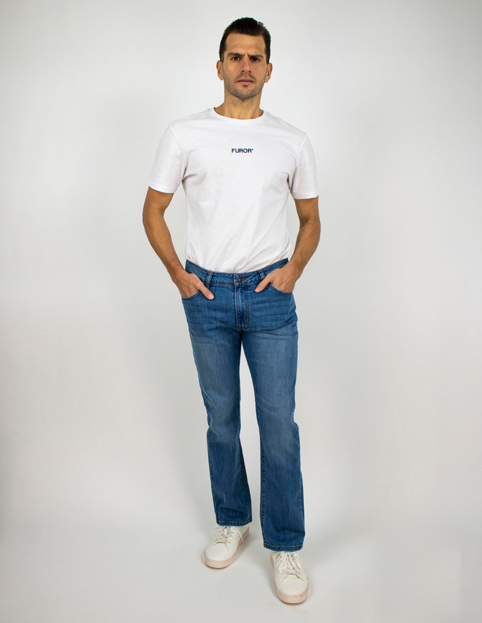 Jeans slim OS 02263 lavado medio para hombre 3
