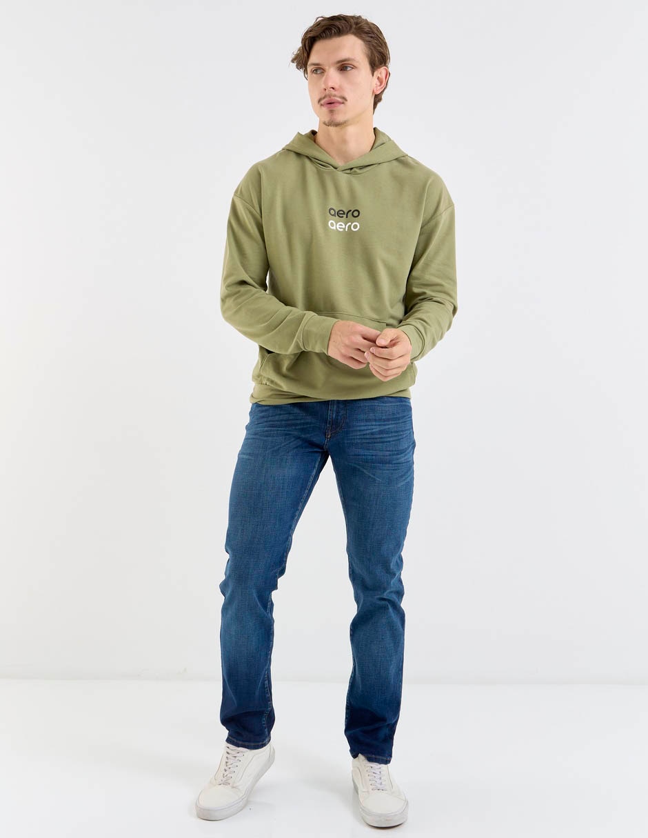 Jeans slim deslavado para hombre 3