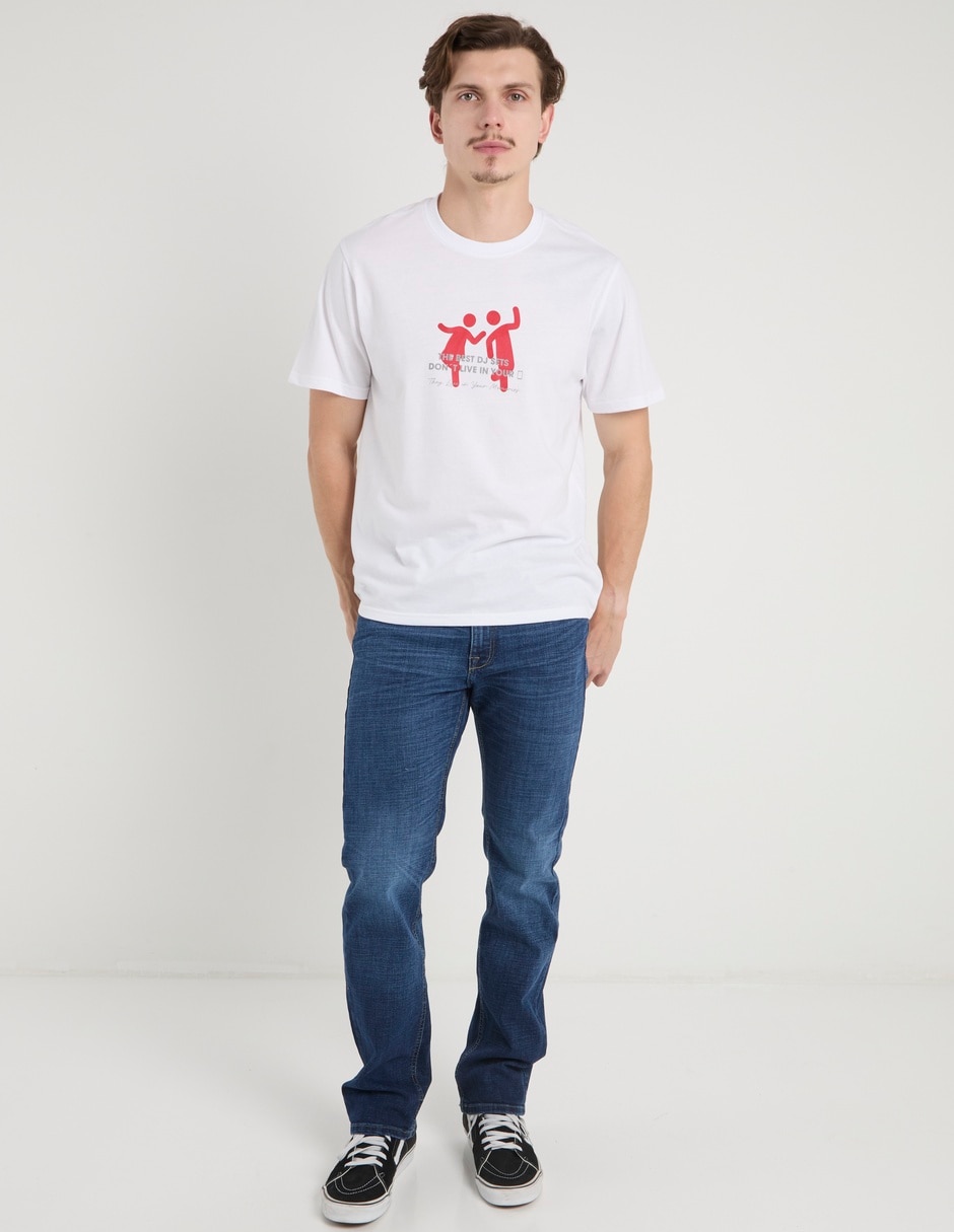 Jeans slim lavado stine wash para hombre Jeans slim lavado stine wash para hombre