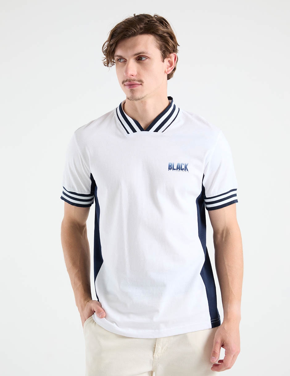 Playera cuello V para hombre Playera cuello V para hombre