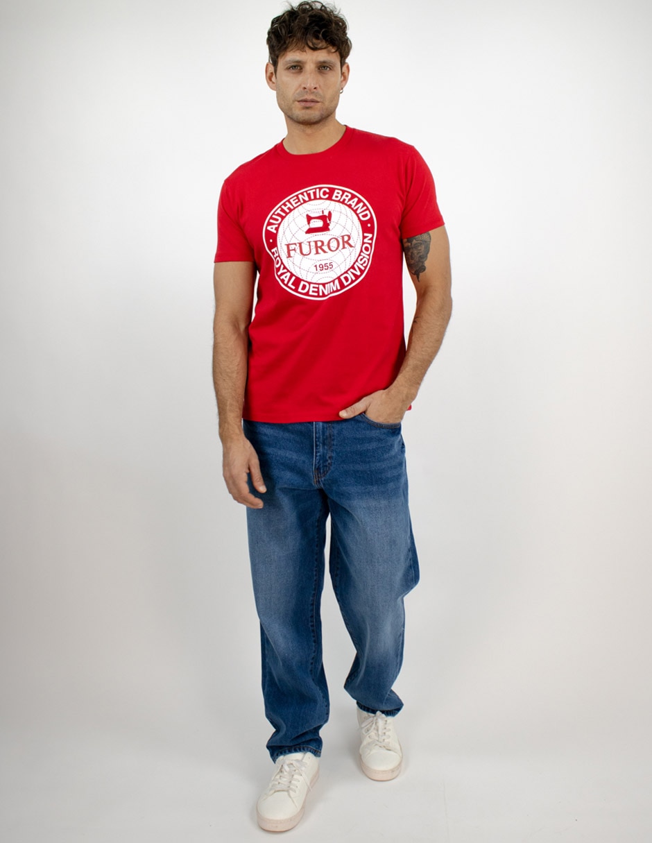 Playera cuello redondo para hombre 3