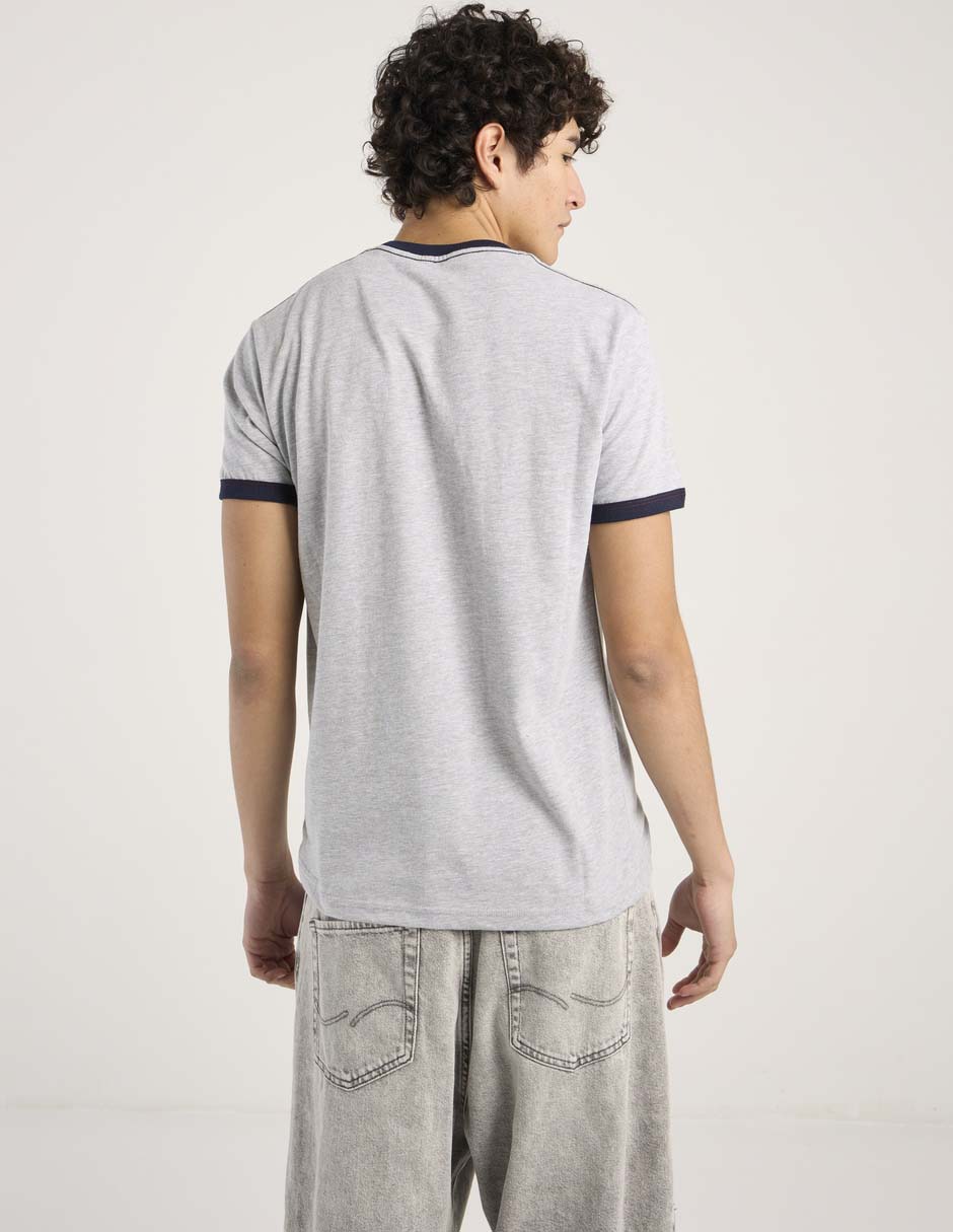 Playera cuello redondo para hombre 6