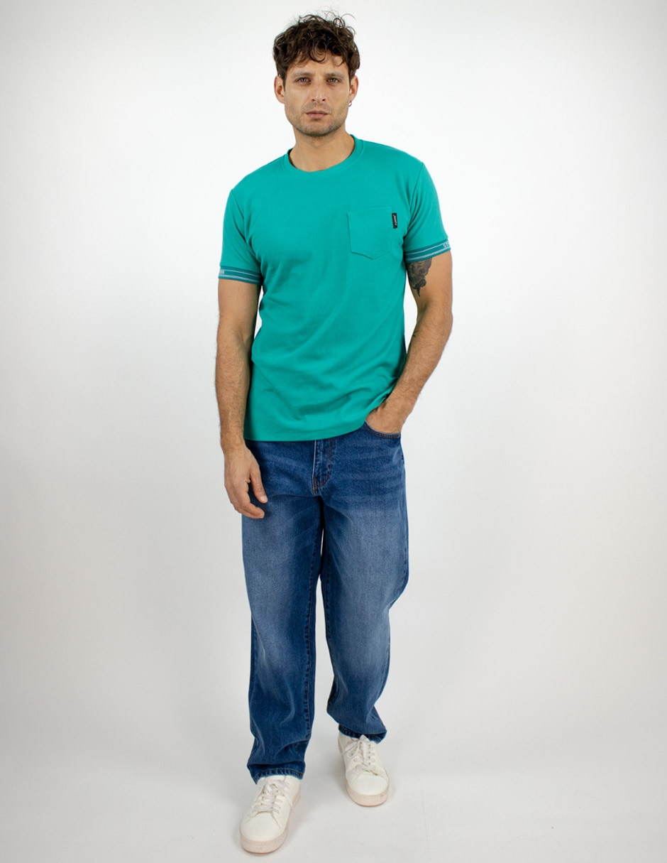 Playera cuello redondo para hombre 3