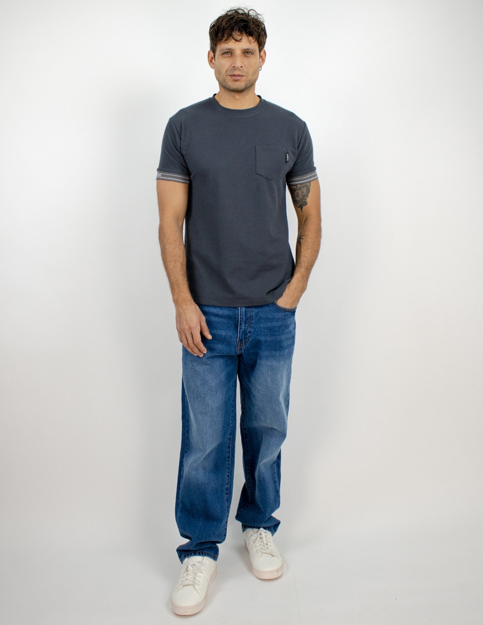 Playera cuello redondo para hombre 3
