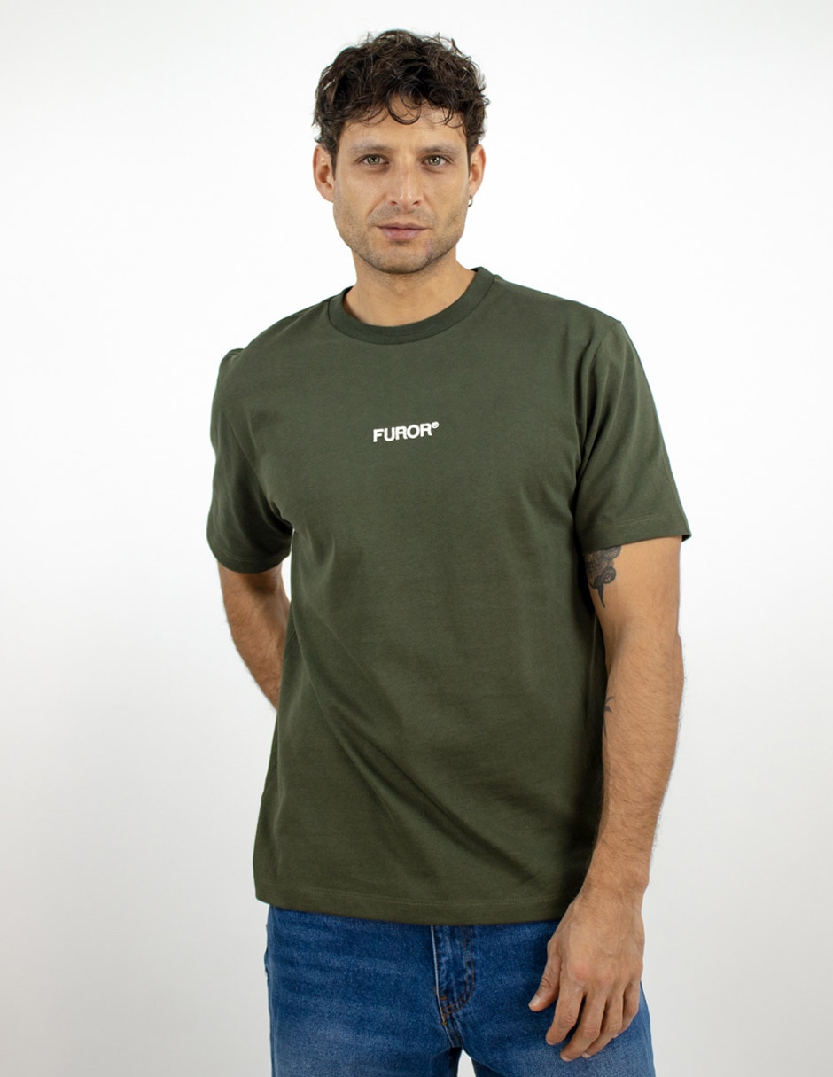 Playera cuello redondo para hombre