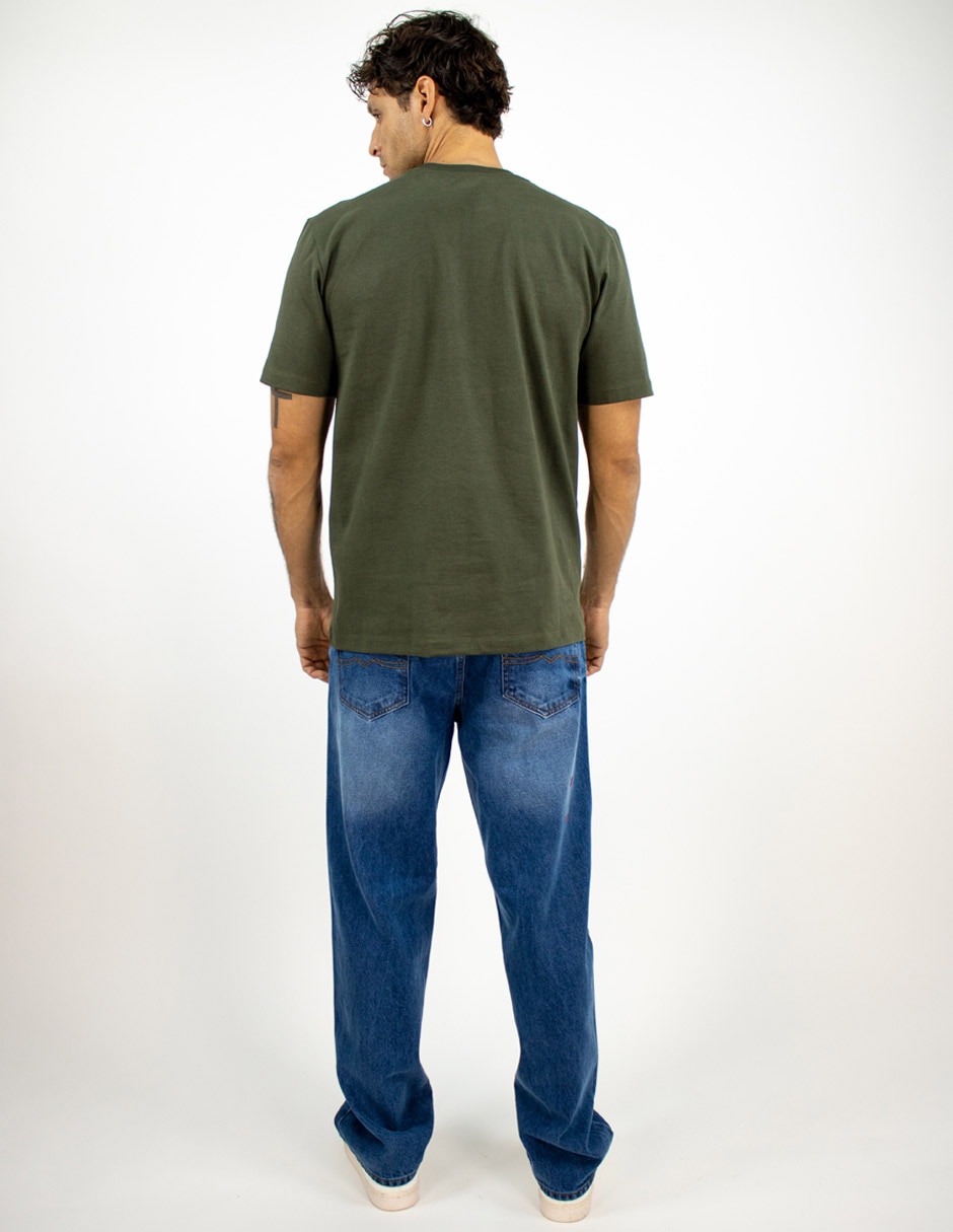 Playera cuello redondo para hombre 2