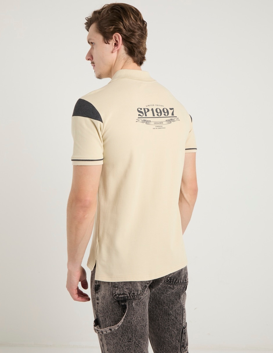 Playera tipo polo para hombre 6