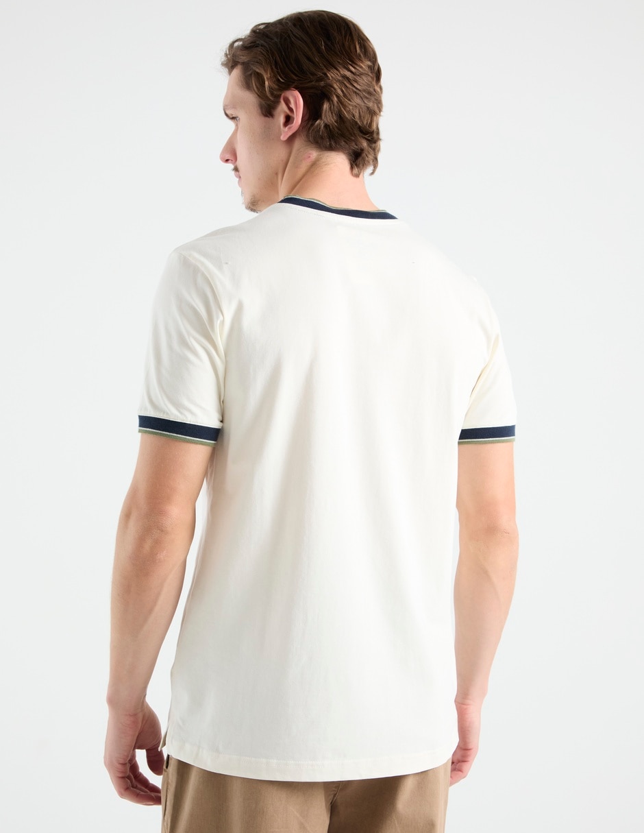 Playera cuello redondo para hombre 6