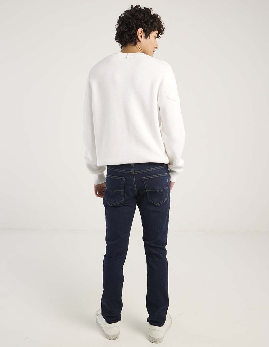 Jeans straight para hombre 6