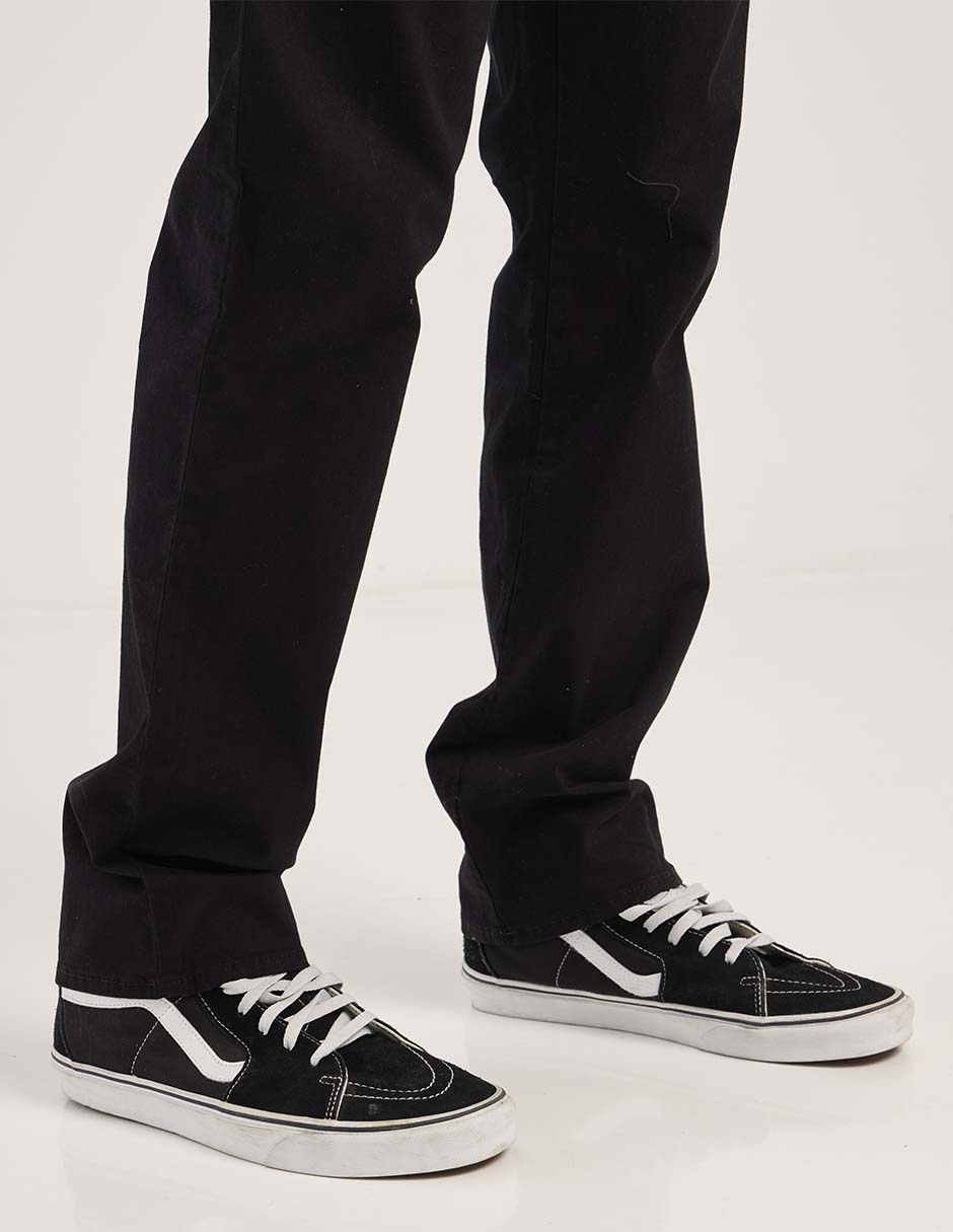Pantalón straight de gabardina para hombre 5