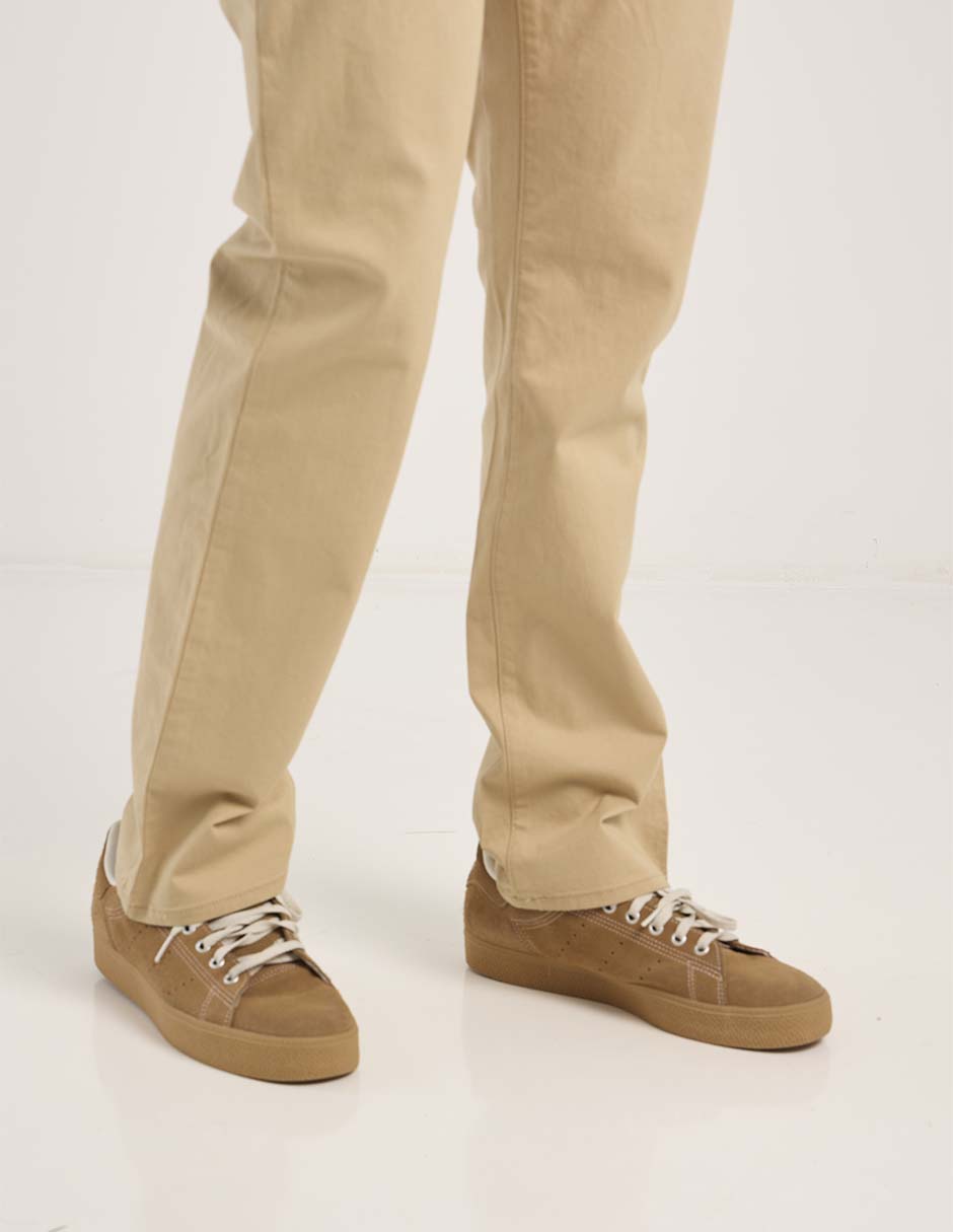 Pantalón straight de algodón para hombre 5