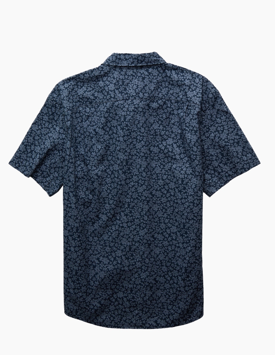 Camisa casual de algodón manga corta para hombre 2