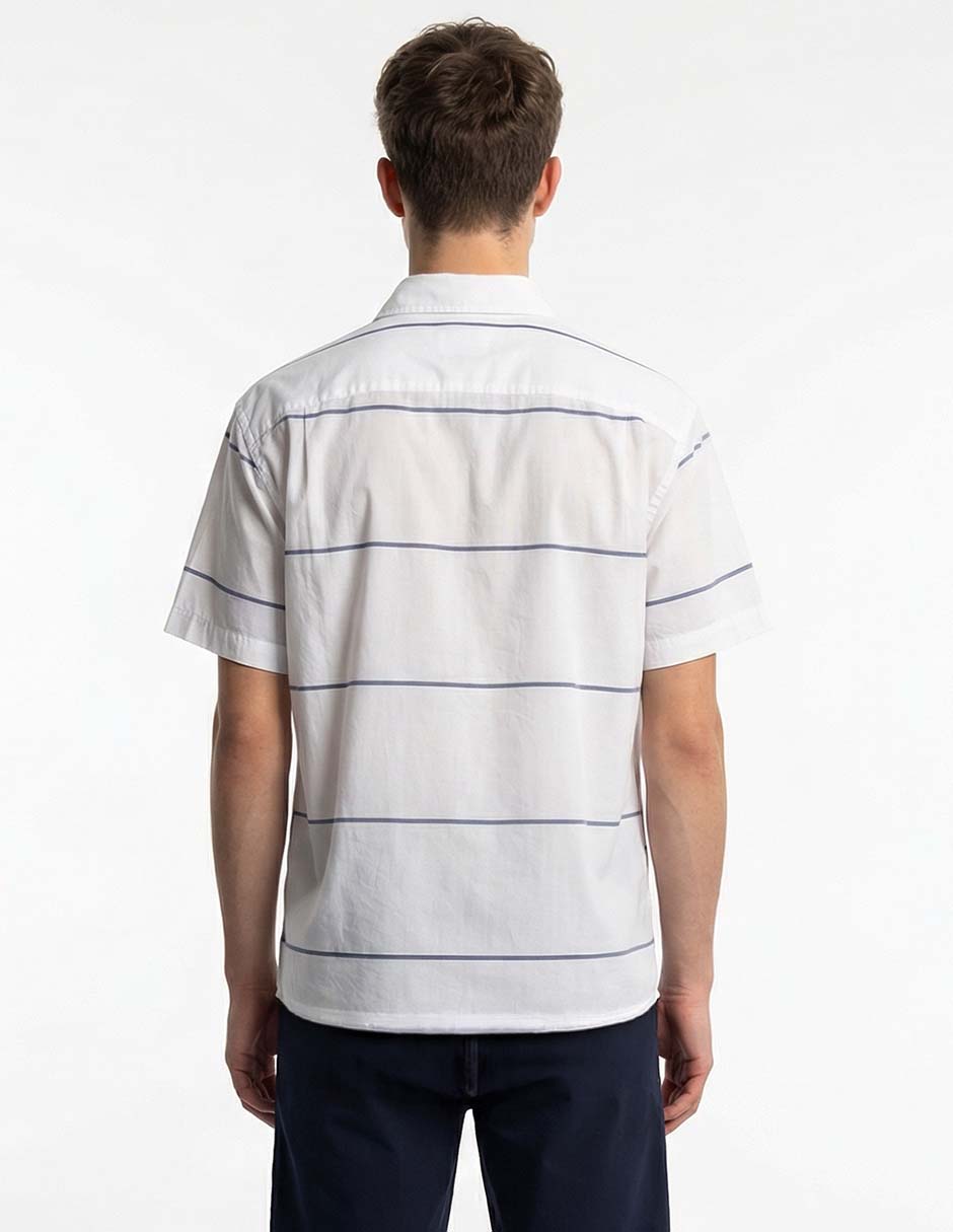 Camisa casual de algodón manga corta para hombre 2