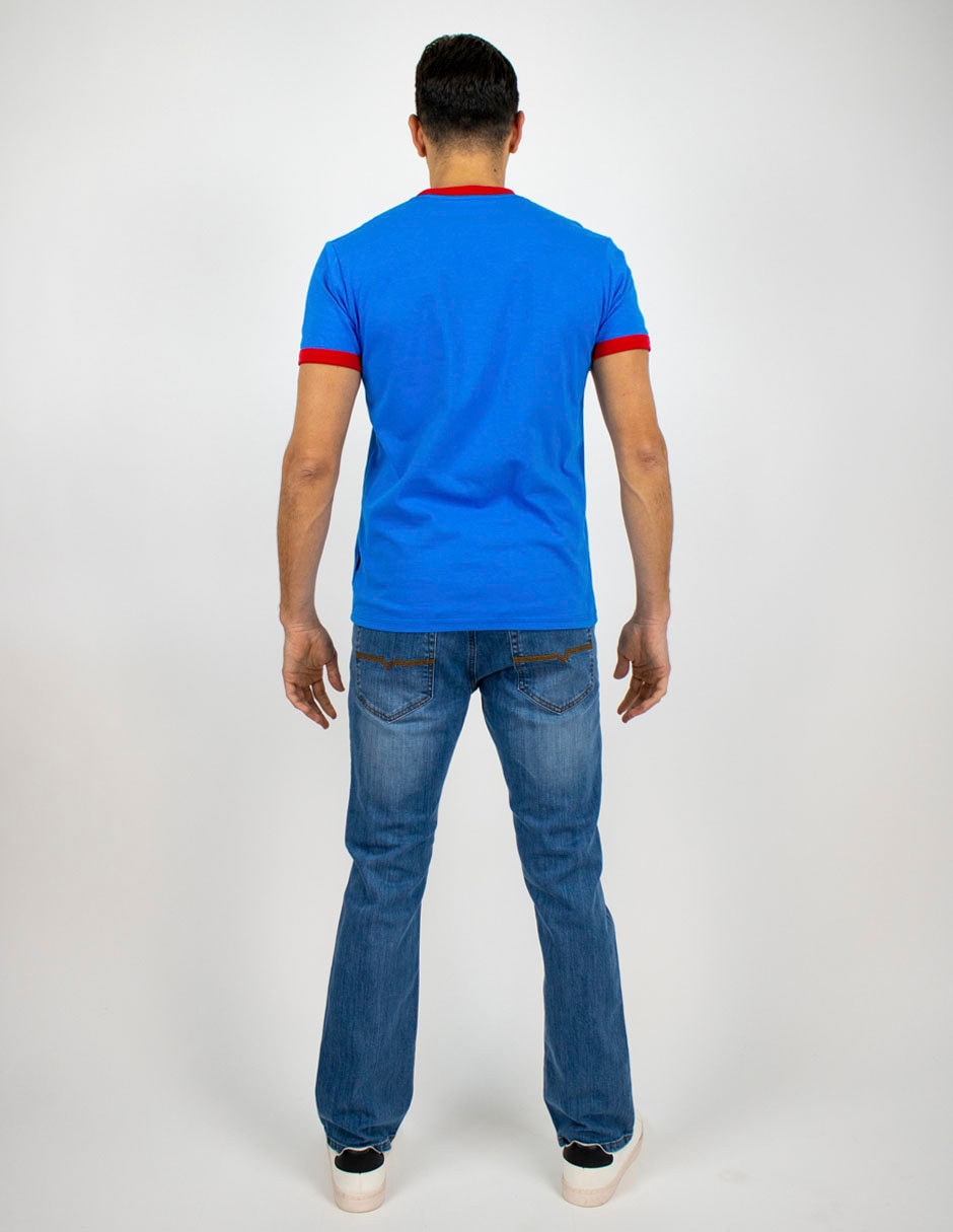 Playera cuello redondo para hombre 2