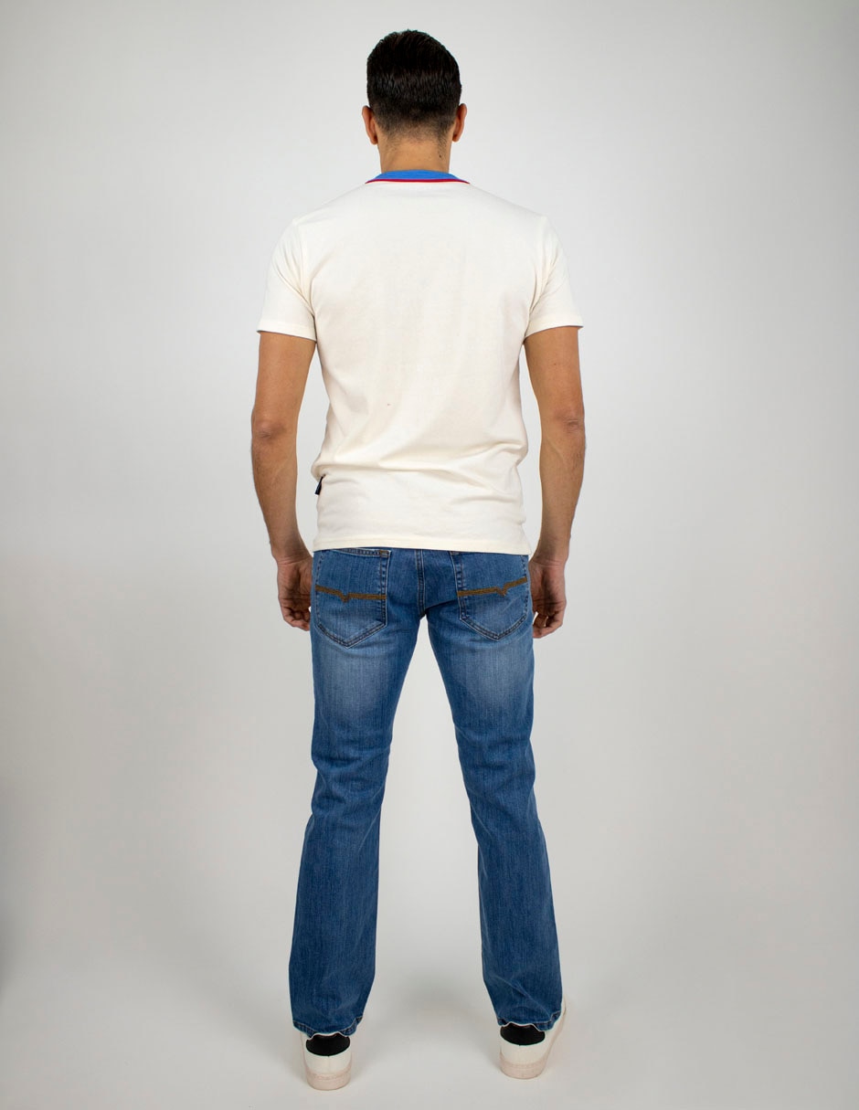 Playera cuello redondo para hombre 2