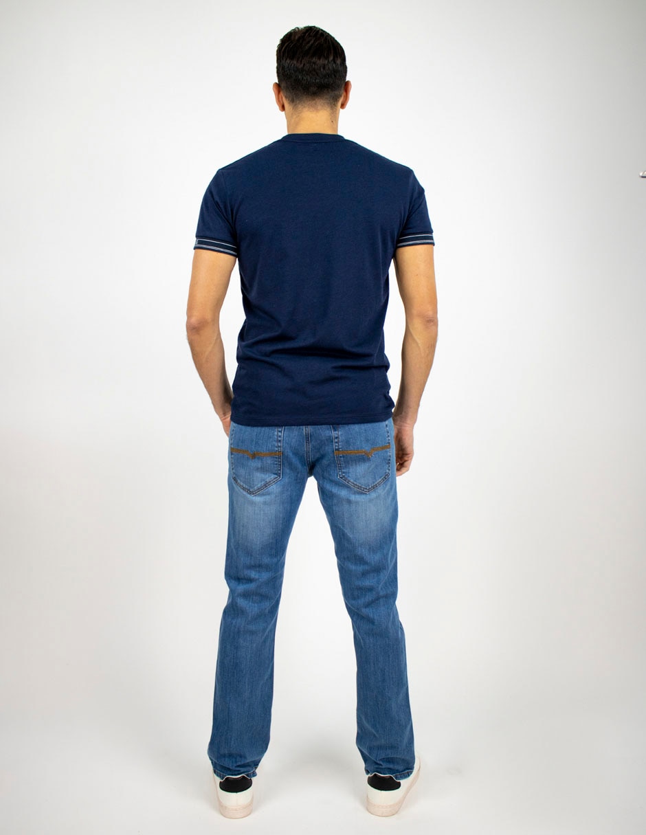 Playera cuello redondo para hombre 2