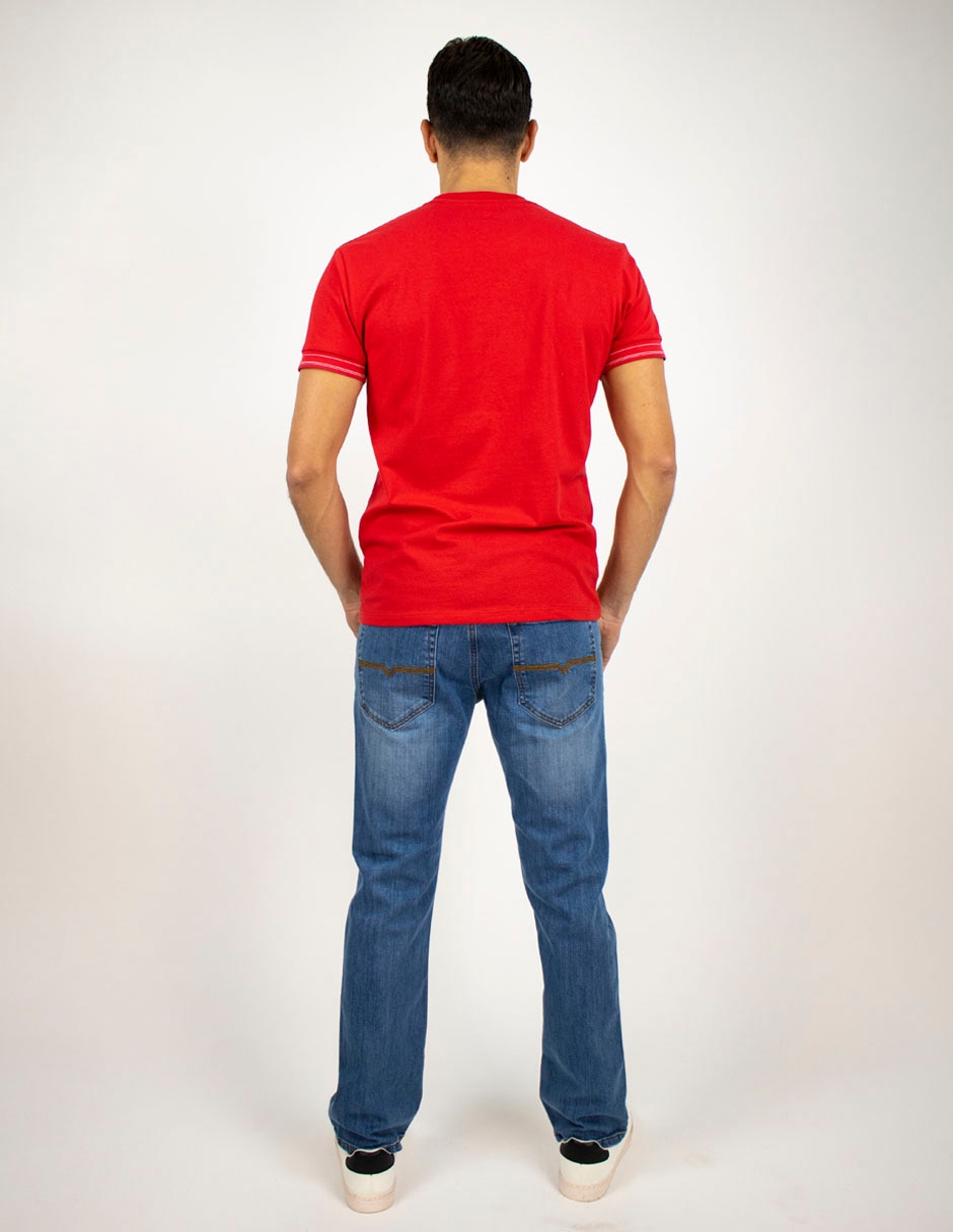 Playera cuello redondo para hombre 2
