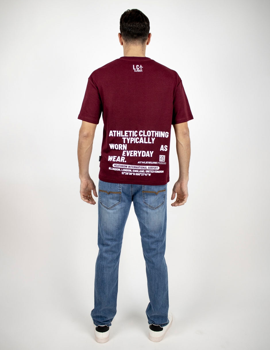 Playera cuello redondo para hombre 2