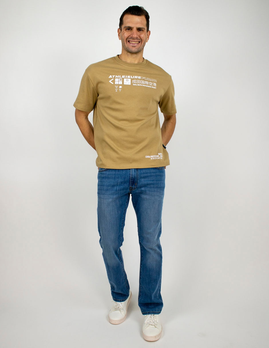 Playera cuello redondo para hombre 3