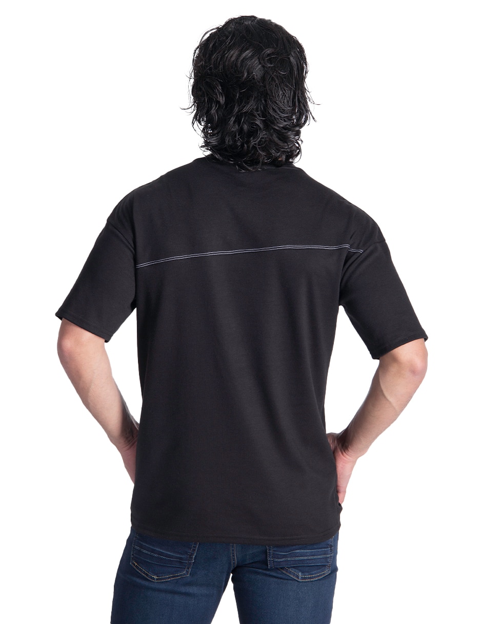 Playera cuello redondo para hombre 3