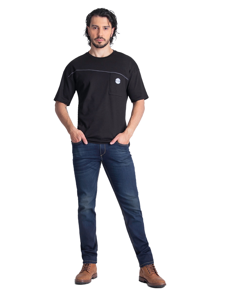 Playera cuello redondo para hombre 4