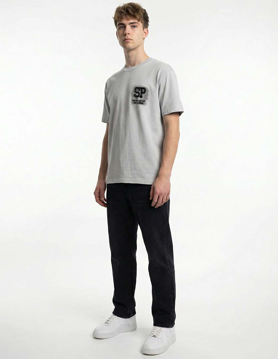 Playera cuello redondo para hombre 3