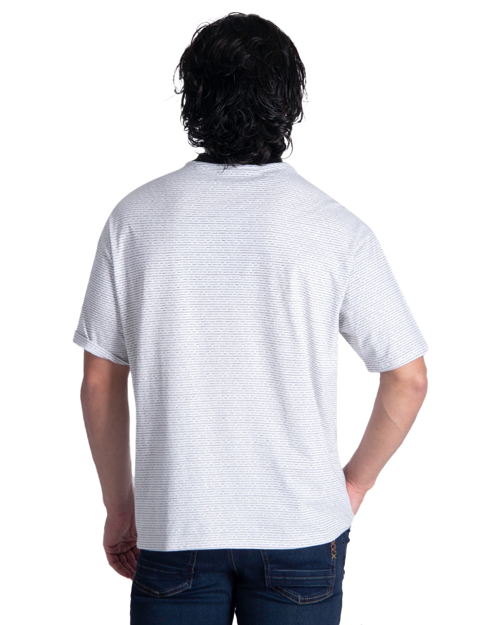 Playera cuello redondo para hombre 2