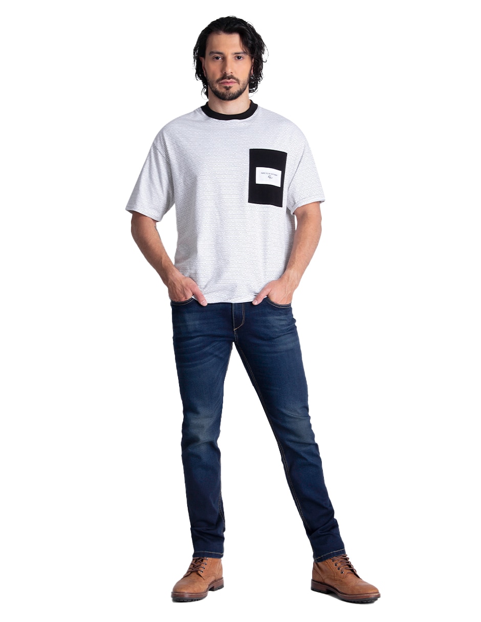 Playera cuello redondo para hombre 3