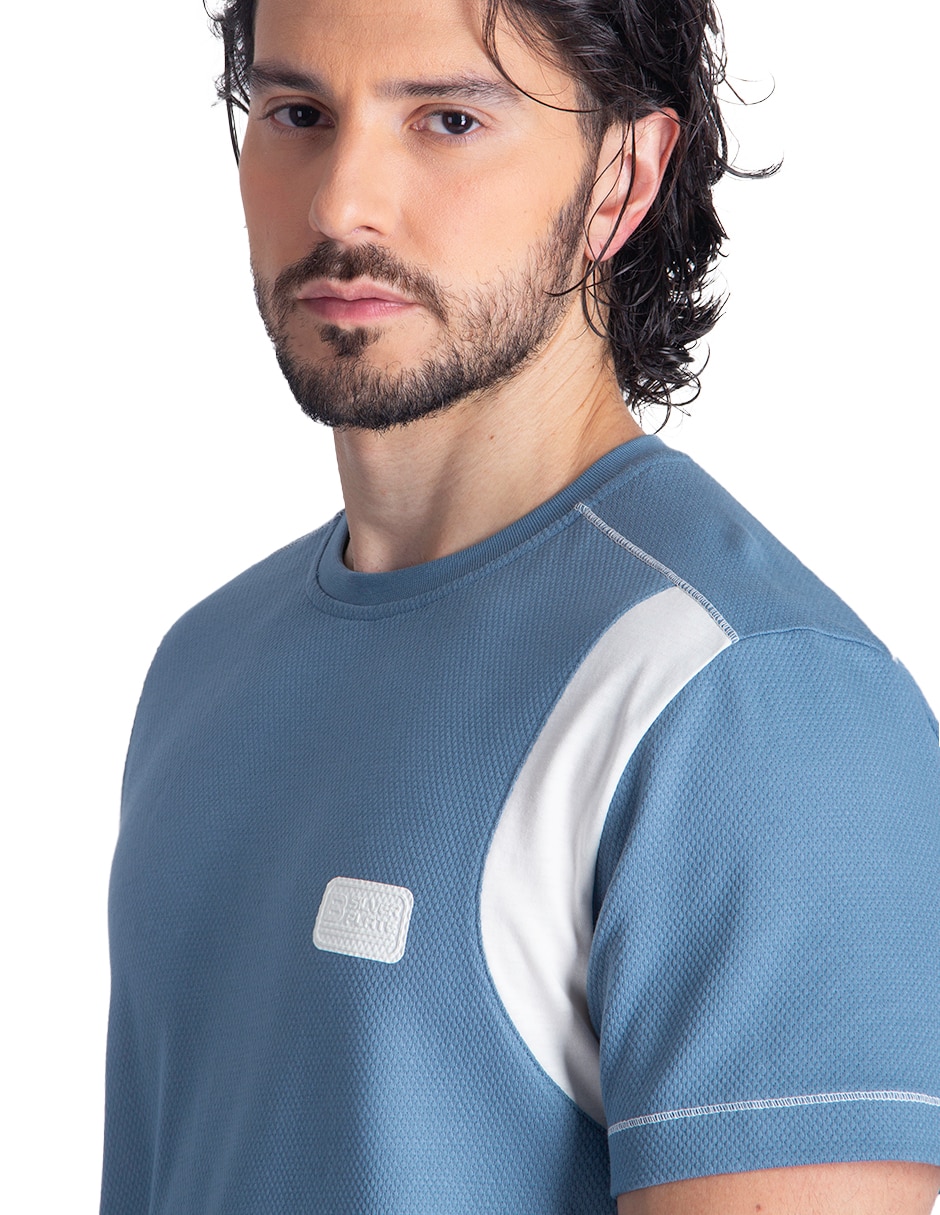 Playera cuello redondo para hombre 4