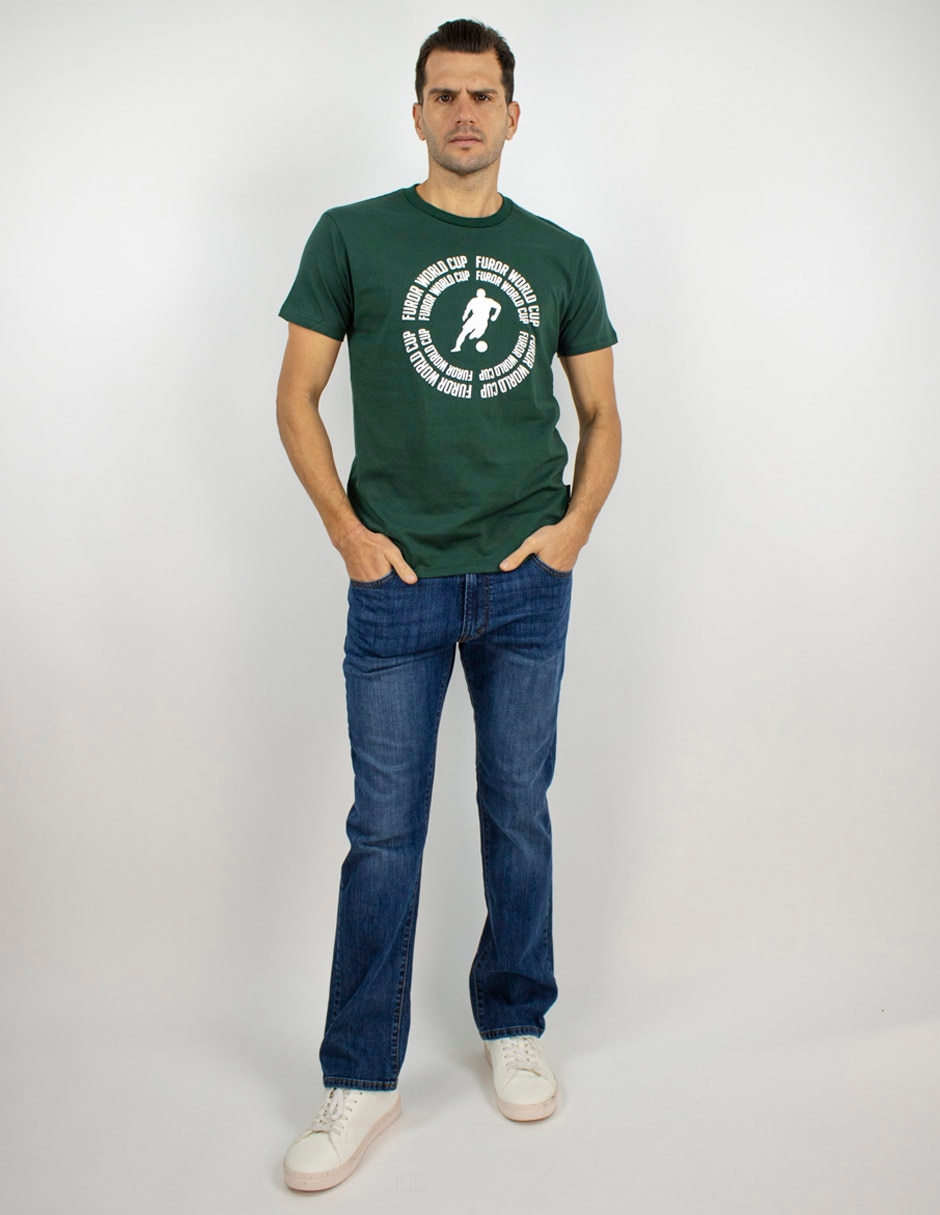 Playera cuello redondo para hombre 3