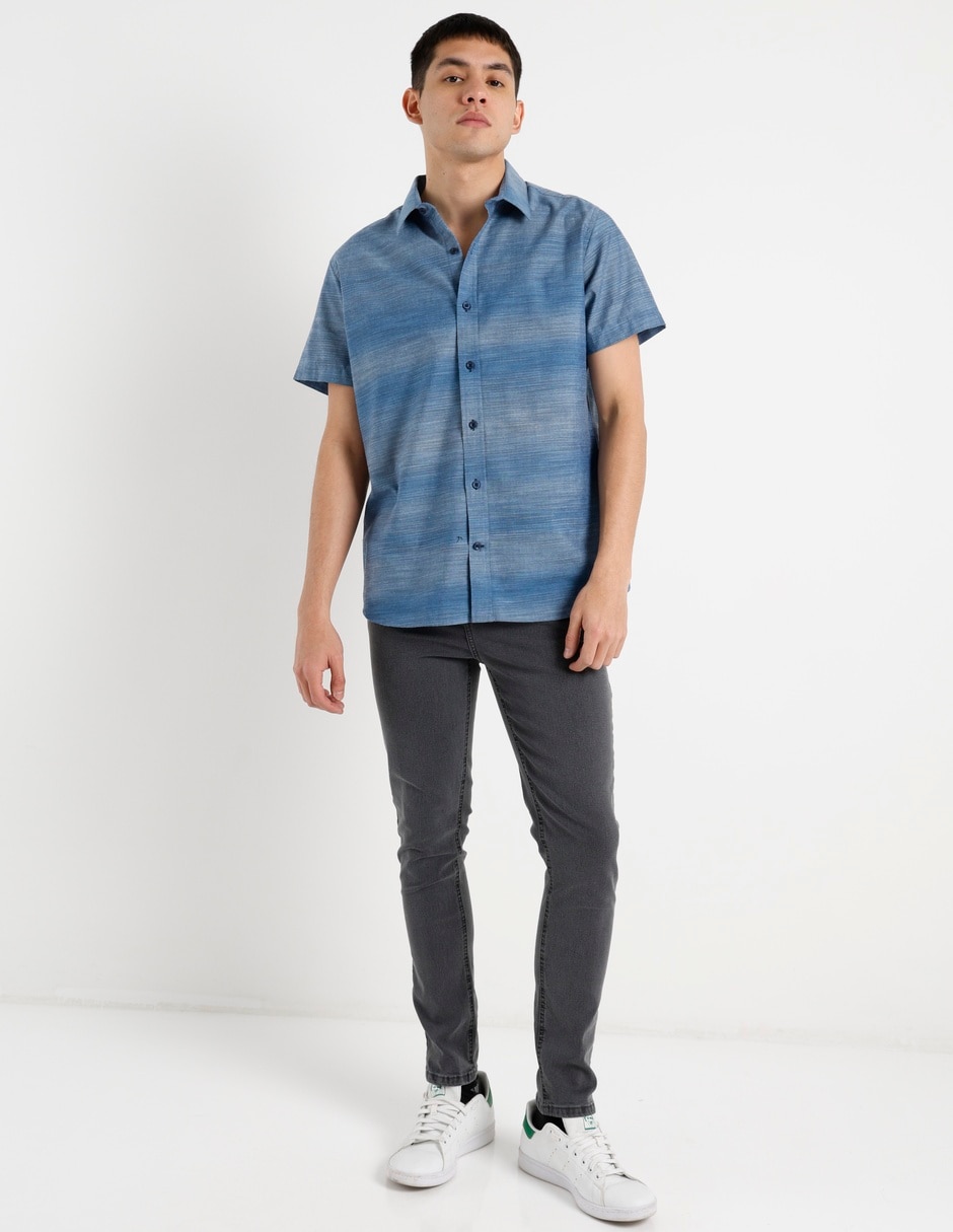 Camisa casual manga corta para hombre 3