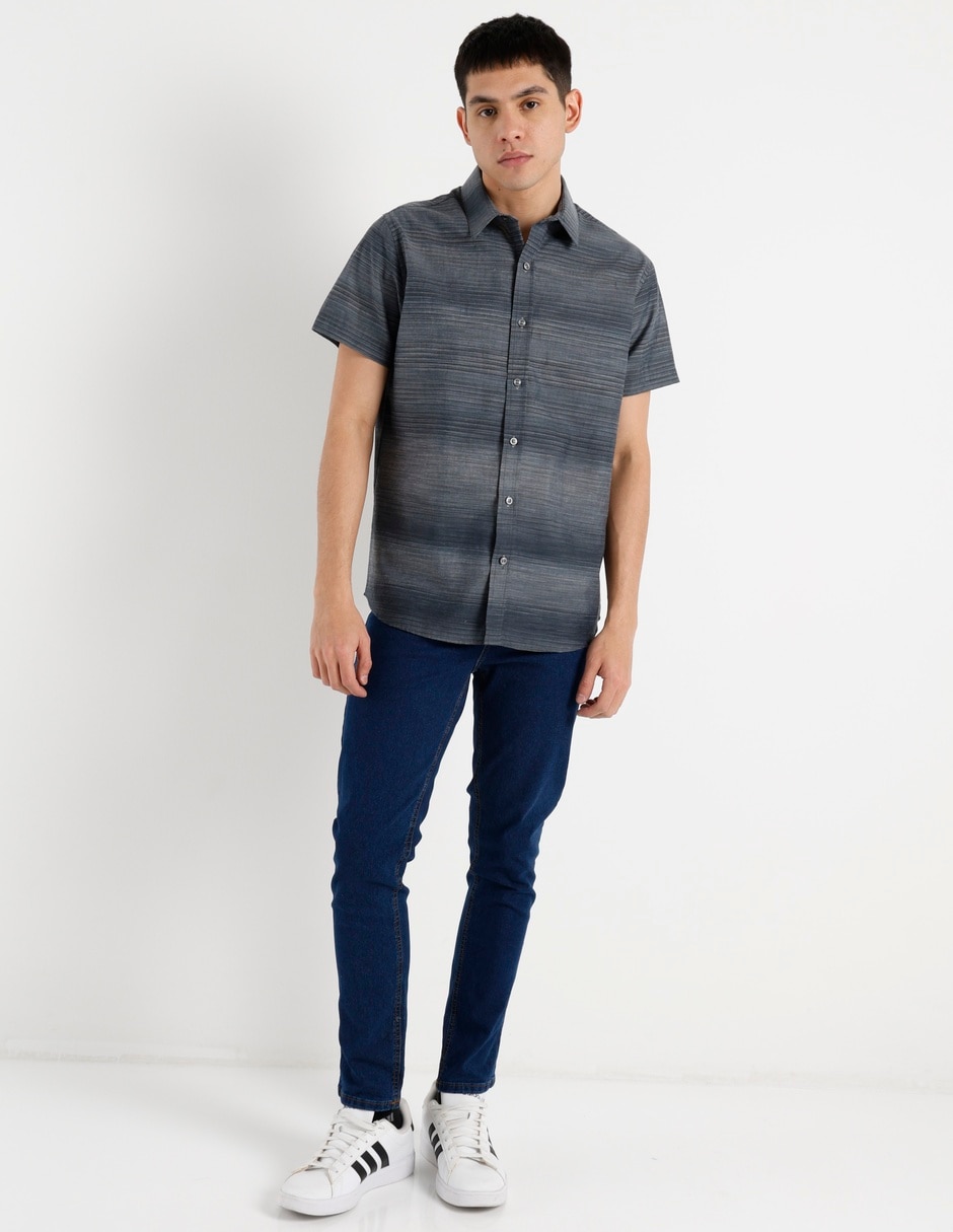 Camisa casual manga corta para hombre 3