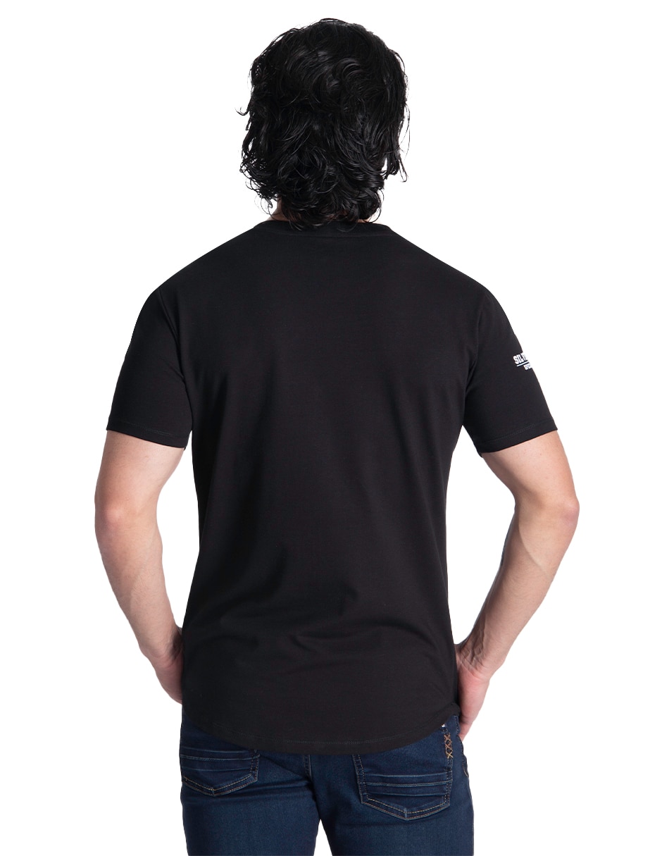 Playera cuello redondo para hombre 2