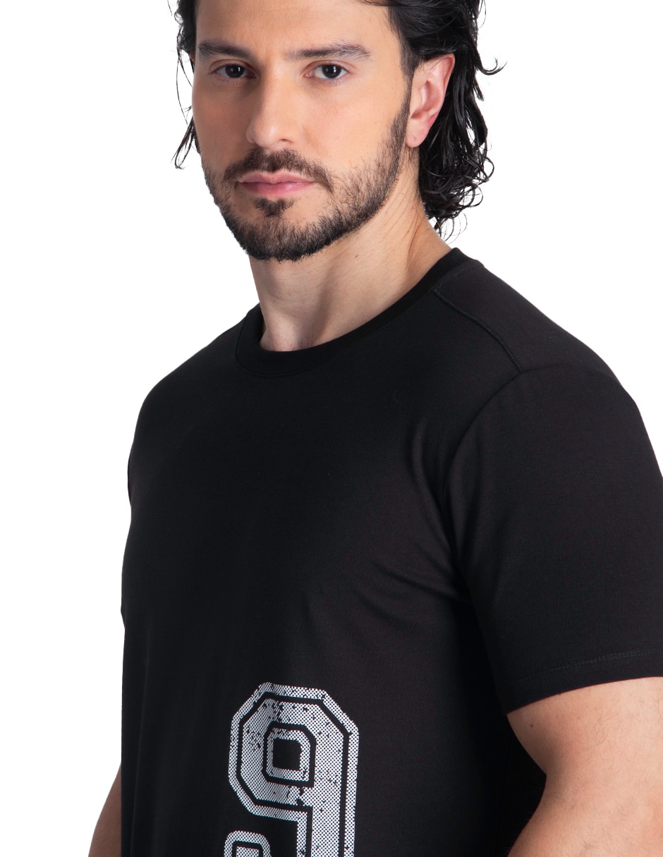Playera cuello redondo para hombre 4
