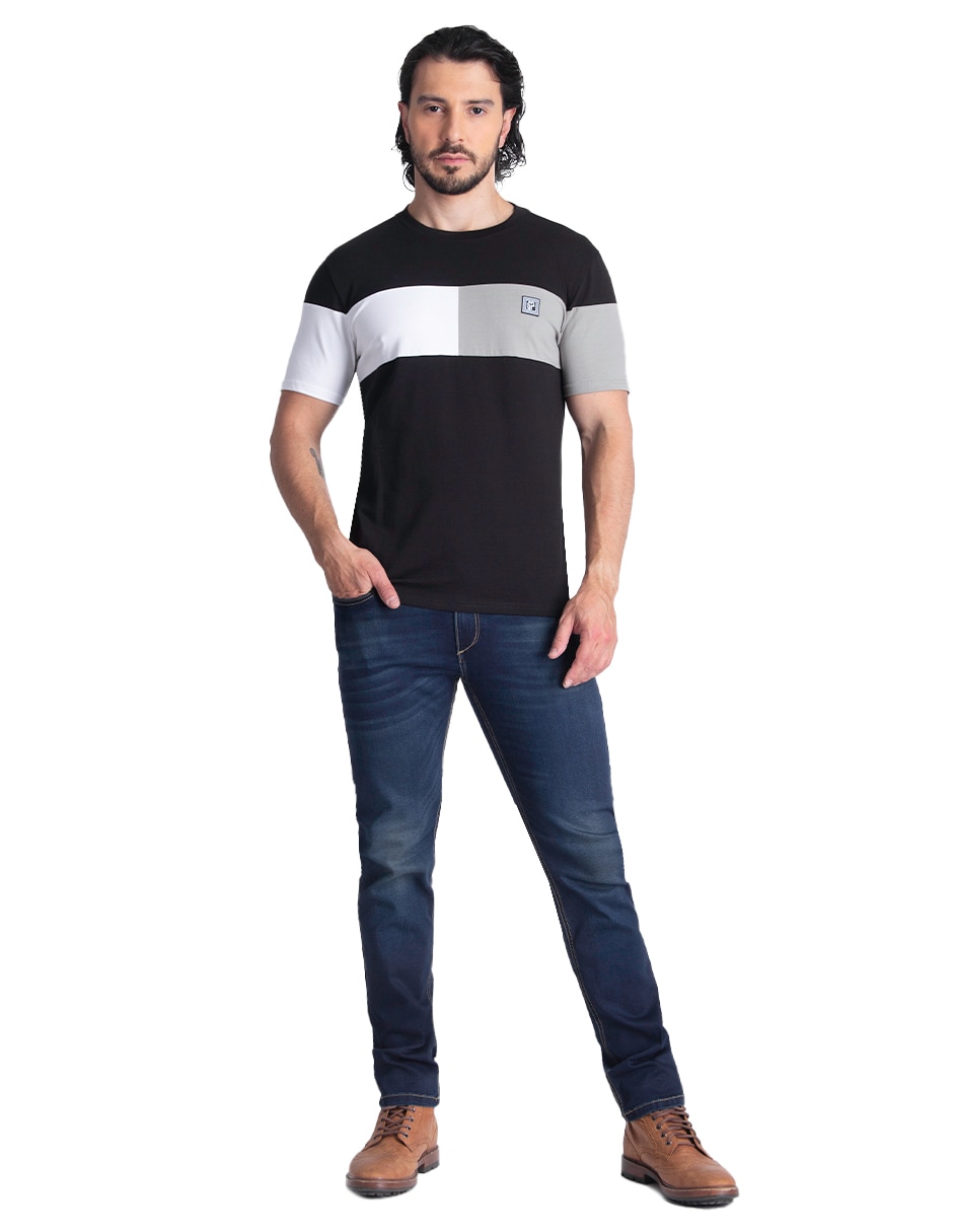 Playera cuello redondo para hombre 3