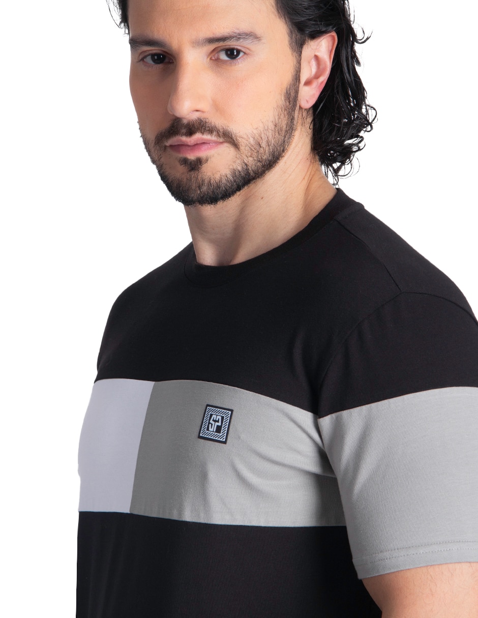 Playera cuello redondo para hombre 4